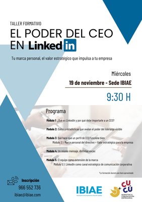 Taller formativo: El poder del CEO en LinkedIn