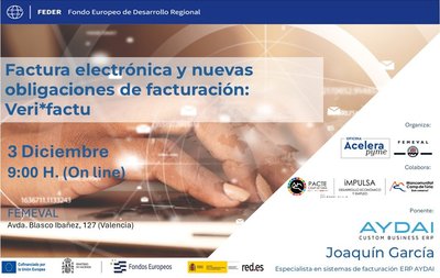 Factura electrónica y nuevas obligaciones de facturación: Veri*factu