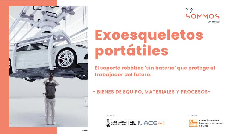 X-ble Shoulder,  soporte rob�tico 'sin bater�a' que protege al trabajador del futuro (Portada)