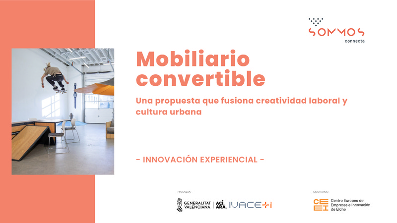 Skate Break, mobiliario convertible (Portada)