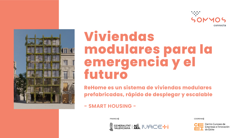 ReHome, sistema de viviendas modulares prefabricadas, r�pido de desplegar y escalable (Portada)