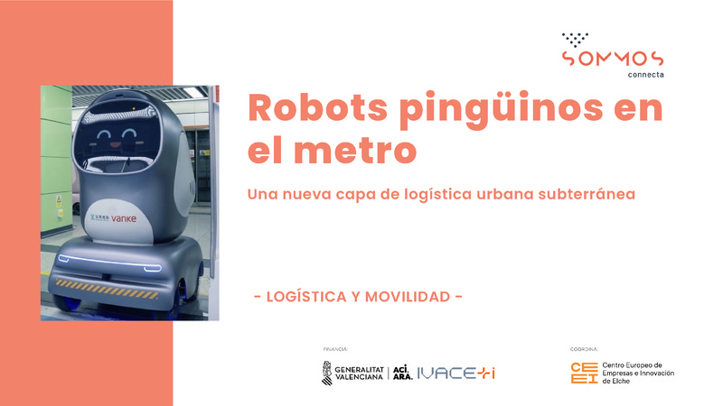Robots ping�inos en el metro (Portada)