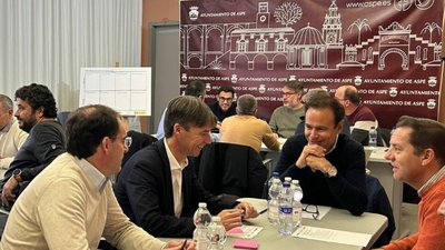 El Ayuntamiento pone en marcha el proyecto �Aspe 2030. Hub 4 Circular Future� con un focus group de empresas locales