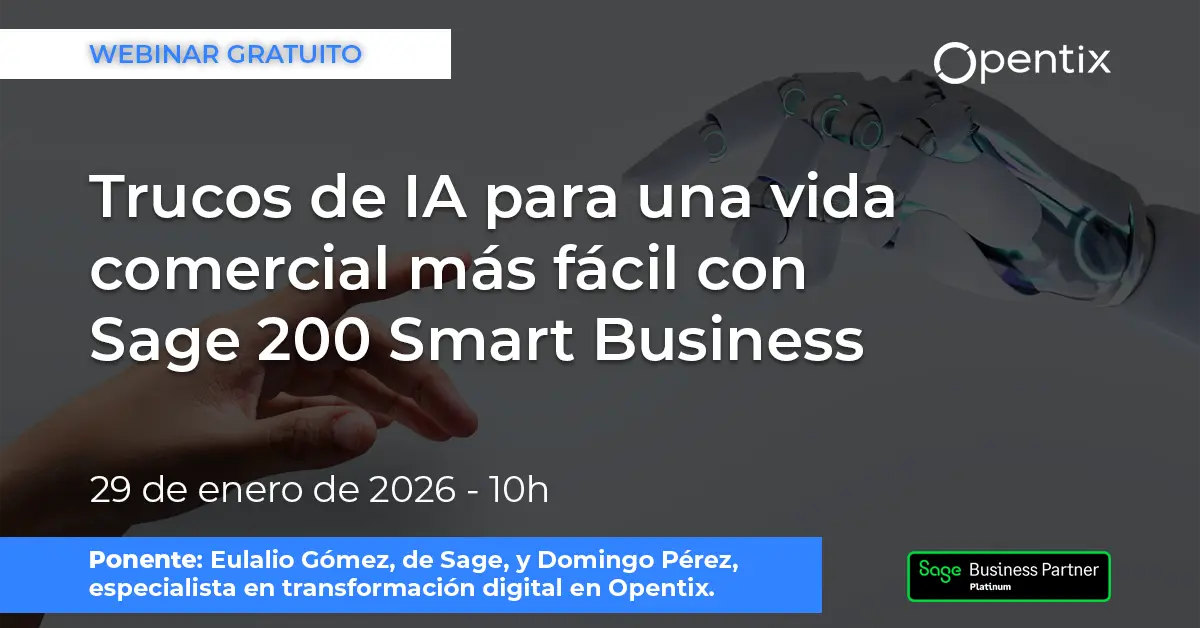 Trucos de IA para una vida comercial más fácil con Sage 200 Smart Business