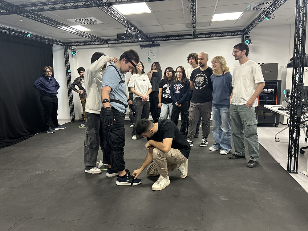 Alumnado de Videojuegos descubre sistemas de captura de movimiento en Target3D