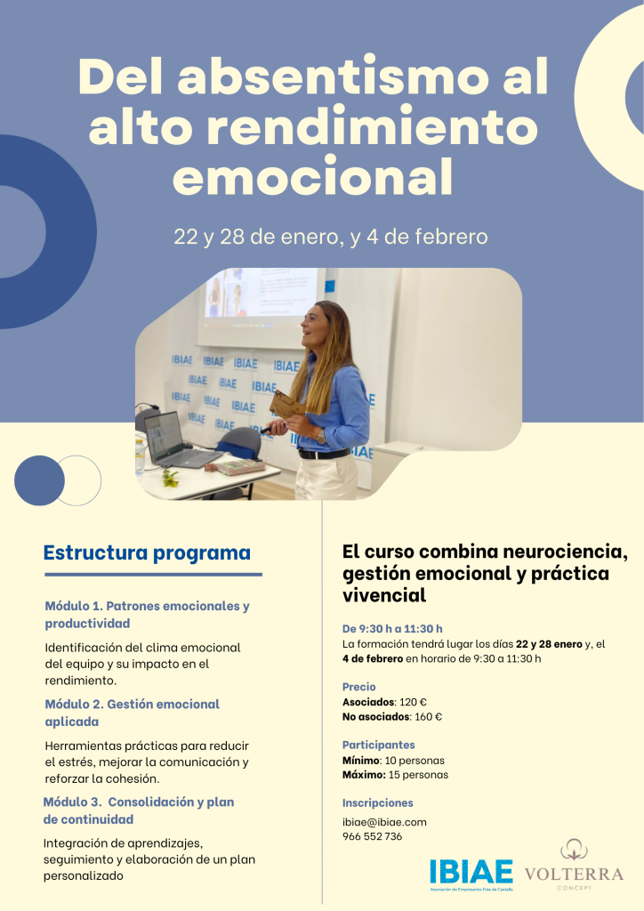 Del absentismo al alto rendimiento emocional