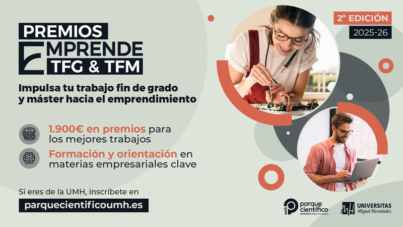 Programa de estímulo del emprendimiento para estudiantes o egresados universitarios de la UMH