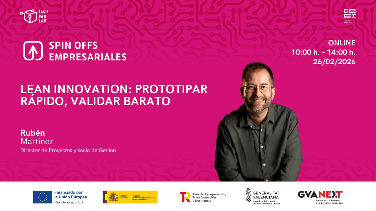 Lean innovation: prototipar r�pido, validar barato