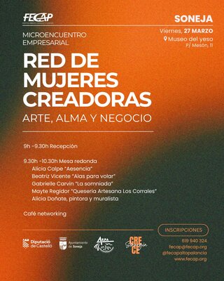RED DE MUJERES CREADORAS; ARTE, ALMA Y NEGOCIO
