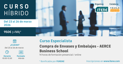 5ª Edición – Curso de Compra de Envases y Embalajes – AERCE Business School