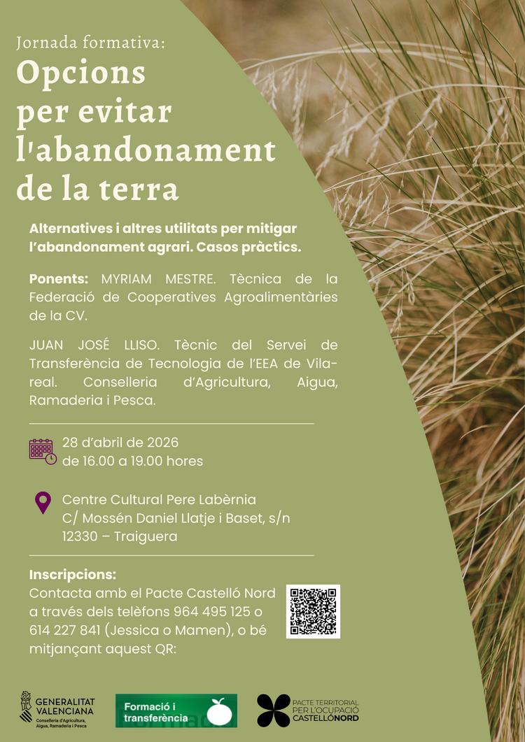 Evitar abandonamet terres