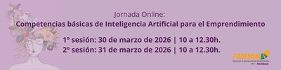 Jornada online: Competencias básicas de Inteligencia Artificial para el emprendimiento