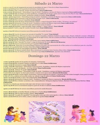 Aspe acoge la III Feria de la Mujer Emprendedora con emprendimiento, cultura y actividades para toda la familia