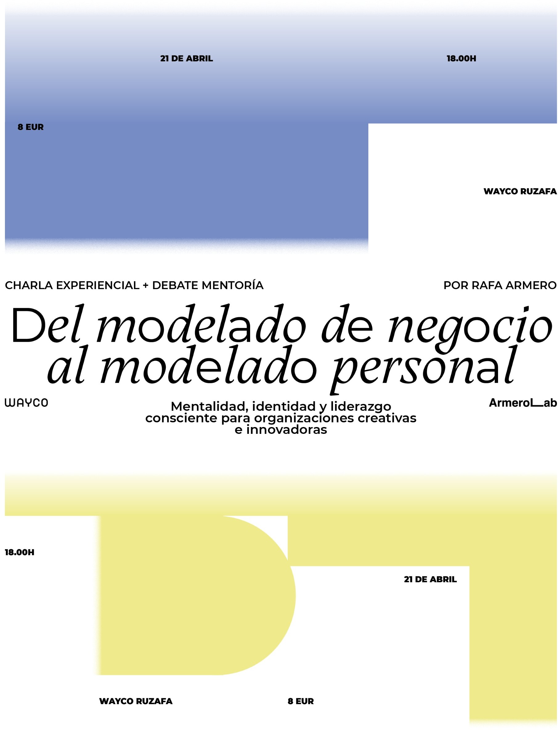 Del Modelado de Negocio al Modelado Personal: Liderazgo consciente para organizaciones creativas