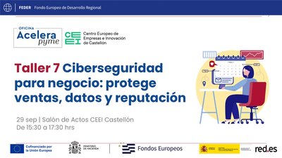 Taller 7: Ciberseguridad para negocio: protege ventas, datos y reputación (plan 90 días)