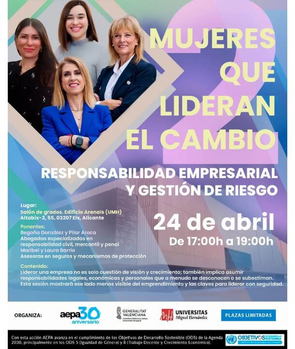 Mujeres que lideran el cambio: Responsabilidad empresarial y gesti�n de riesgo