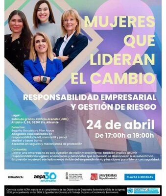 Mujeres que lideran el cambio: Responsabilidad empresarial y gestión de riesgo