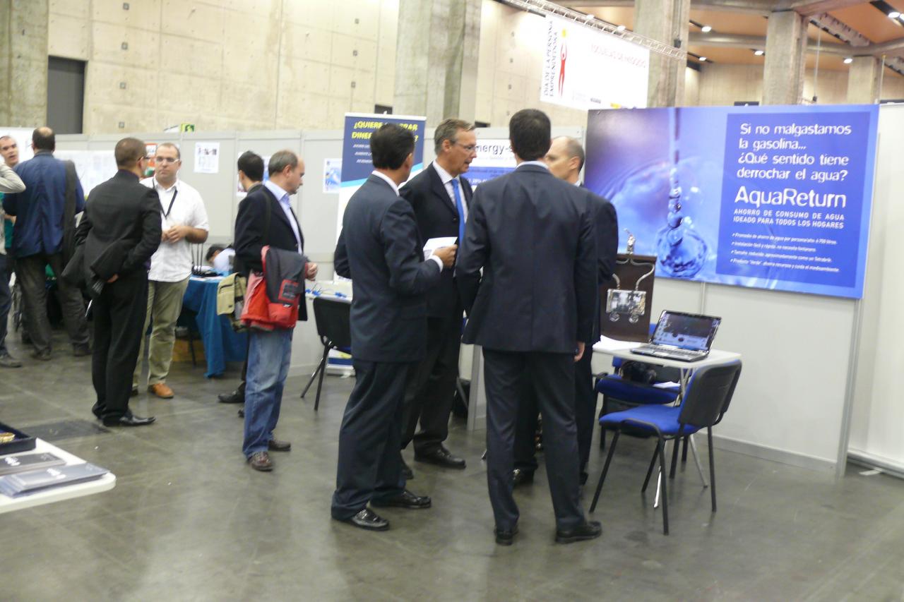 Justo Vell�n en una de las empresas innovadoras