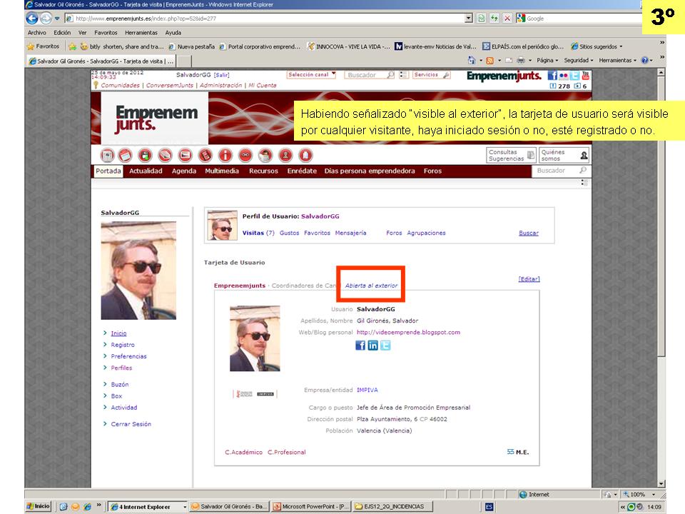 Tarjeta de usuario 3