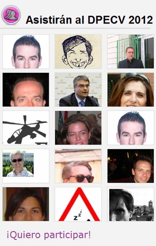 Asistiré añ DPECV 2012