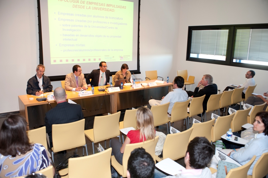 Sesión Catedras Emprendedores de Bancaja