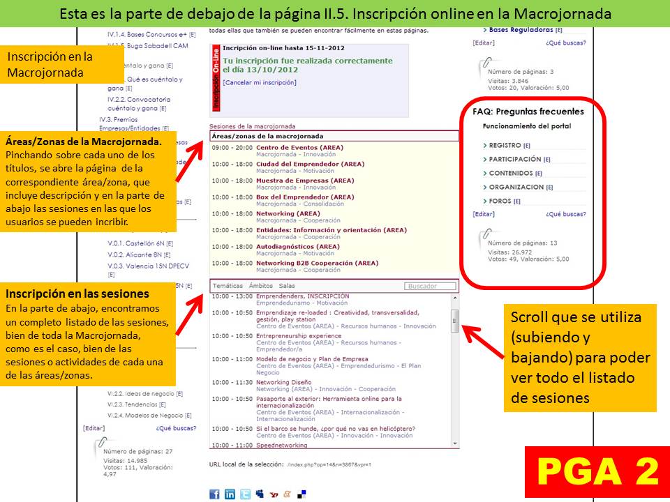 Pagina inscripcion macrojornada dpecv