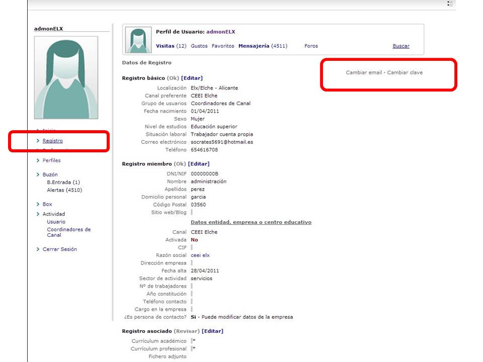CTA usuario elx registro