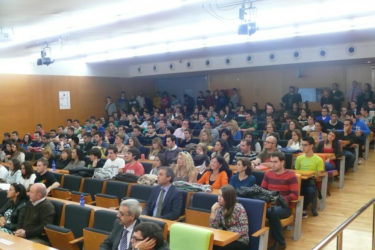 Público asistente. Premios Monkey 2012. Emprende+