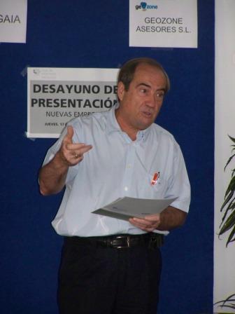 Jes�s Casanova, Director CEEI Valencia, Desayuno Club de Empresas