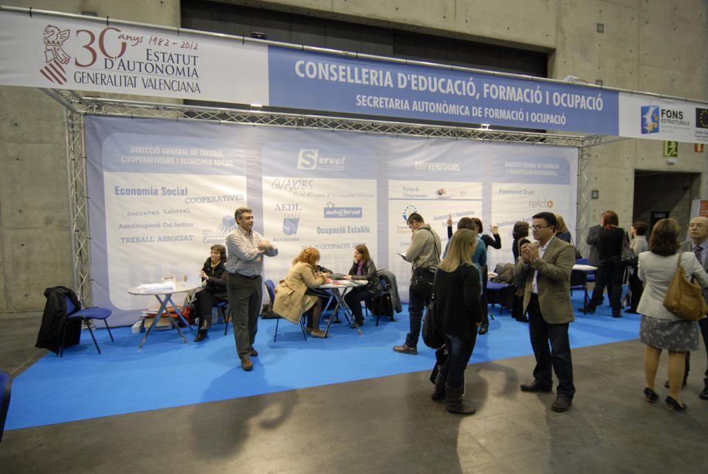 56 DPECV2012 Stand Secretaría Autonómica de Formaciò i Ocupaciò