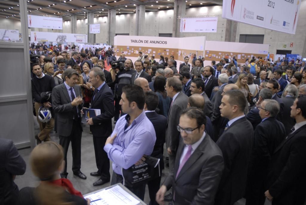 245 DPECV2012 Vista de la Plaza Central pabellón 5 Feria Valencia