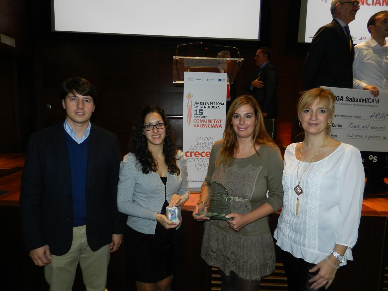 Celia Dom�nguez,mejor experiencia emprendedora