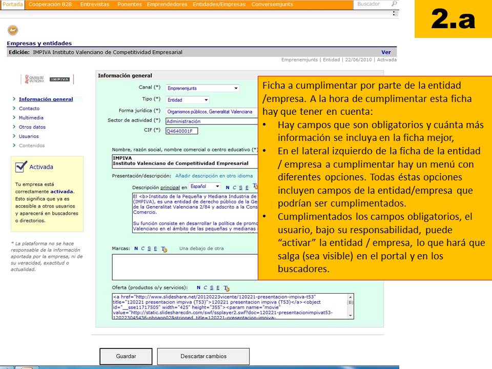 FAQ REGISTRO EMPRESA 2A