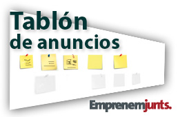 Tablón de anuncios imagen aplicaciones emprenemjunts