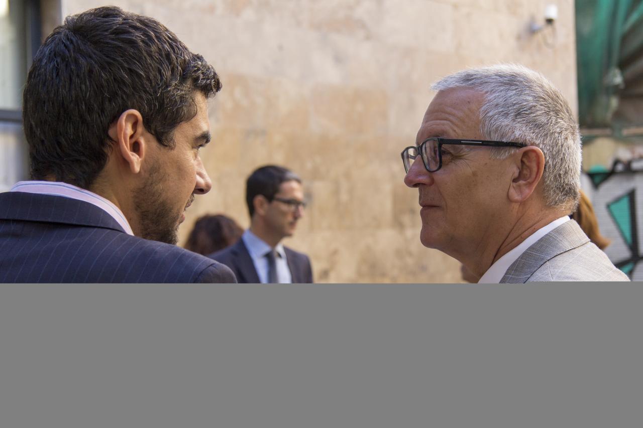 Abel Torrecillas y Pepe Portilla en la presentaci�n del DPECV2013