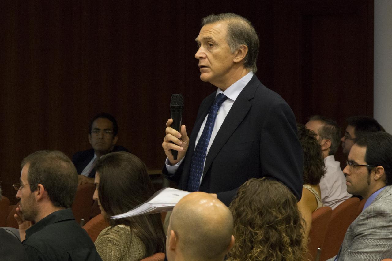 Jos� Luis San Juan en la presentaci�n del DPECV2013