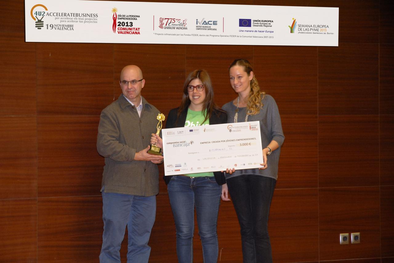 Premio empresa creada por jóvenes emprendedores DPECV2013