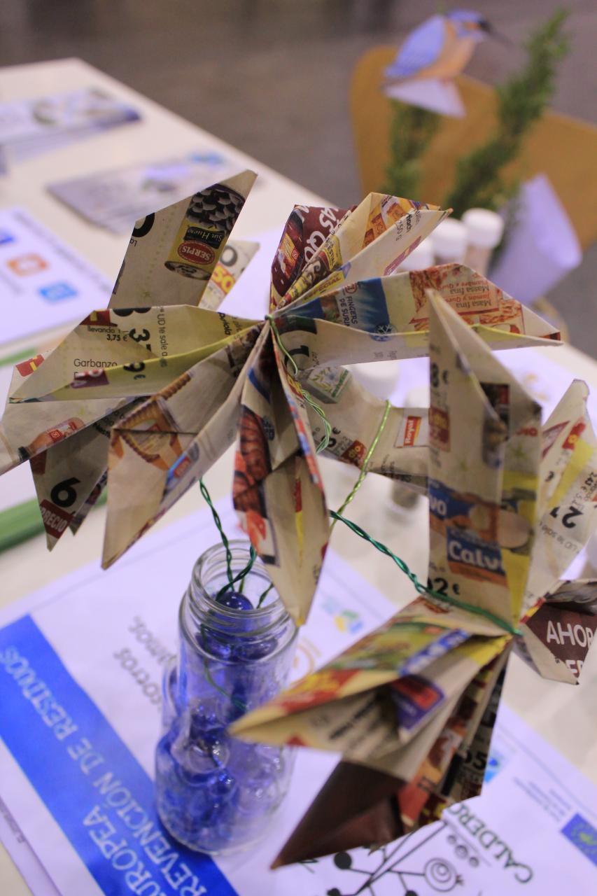 Flores de la Semana de la Prevenci�n de Residuos (Calderona Viva)