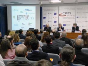 Durante el discurso de Joaqu�n R�os