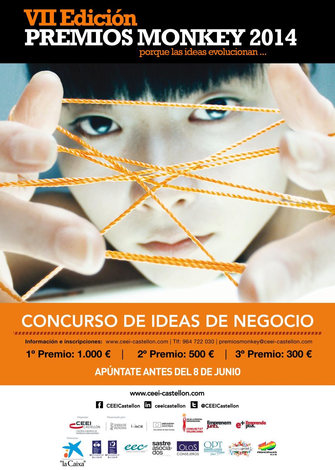 Acto de Entrega Premios Monkey 2014, porque las ideas evolucionan