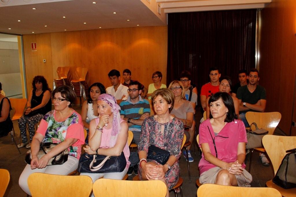 Asistentes a la entrega de premios