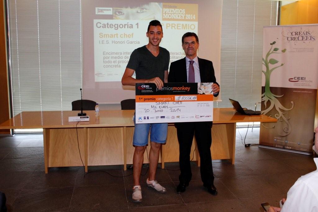 1� premio, categor�a 1: "Smart Chef"