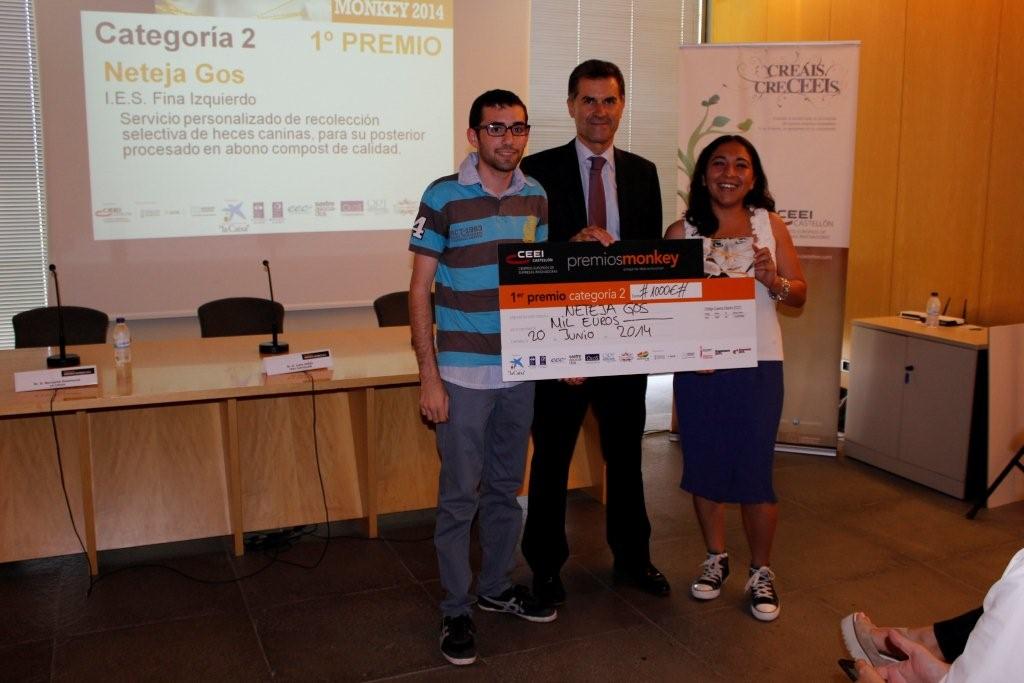 1� premio, categor�a 2 para "Neteja Gos"