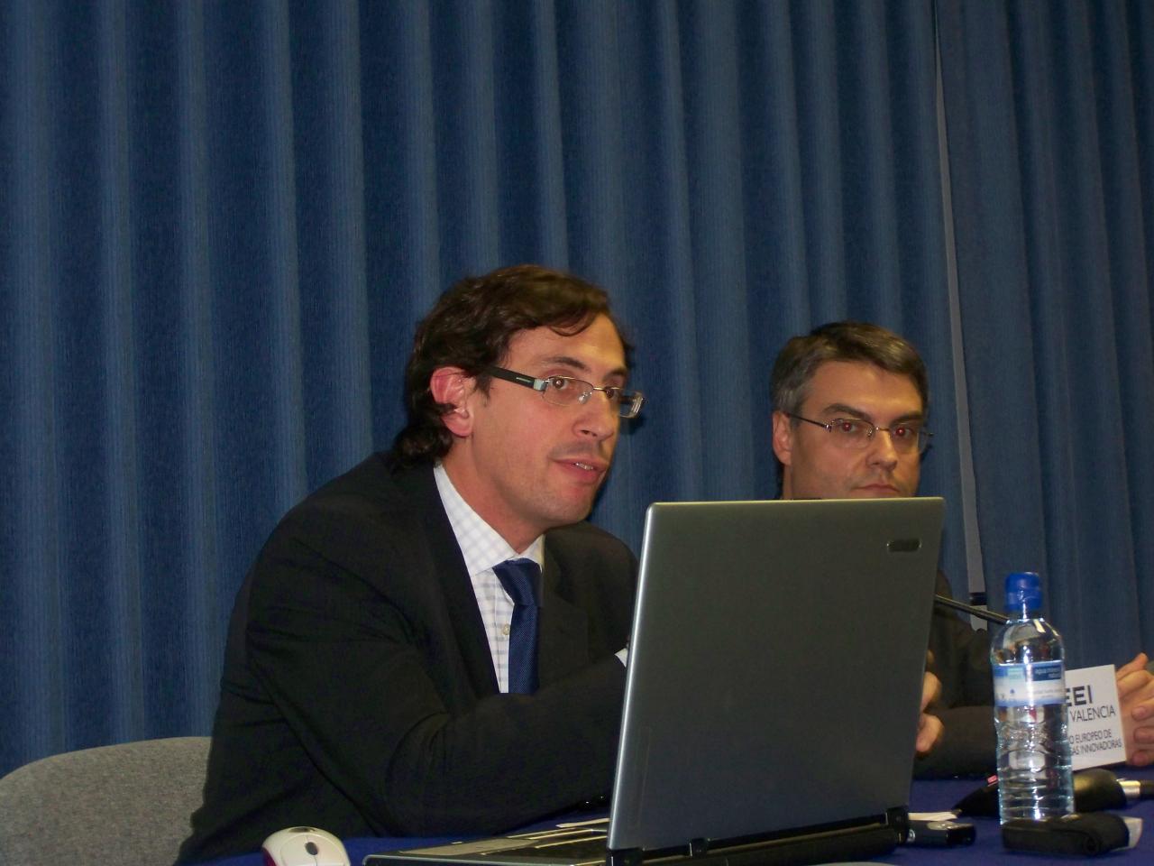 Jaime Esteban, ATITLAN Capital, foro de financiaci�n 2008 CEEI Valencia