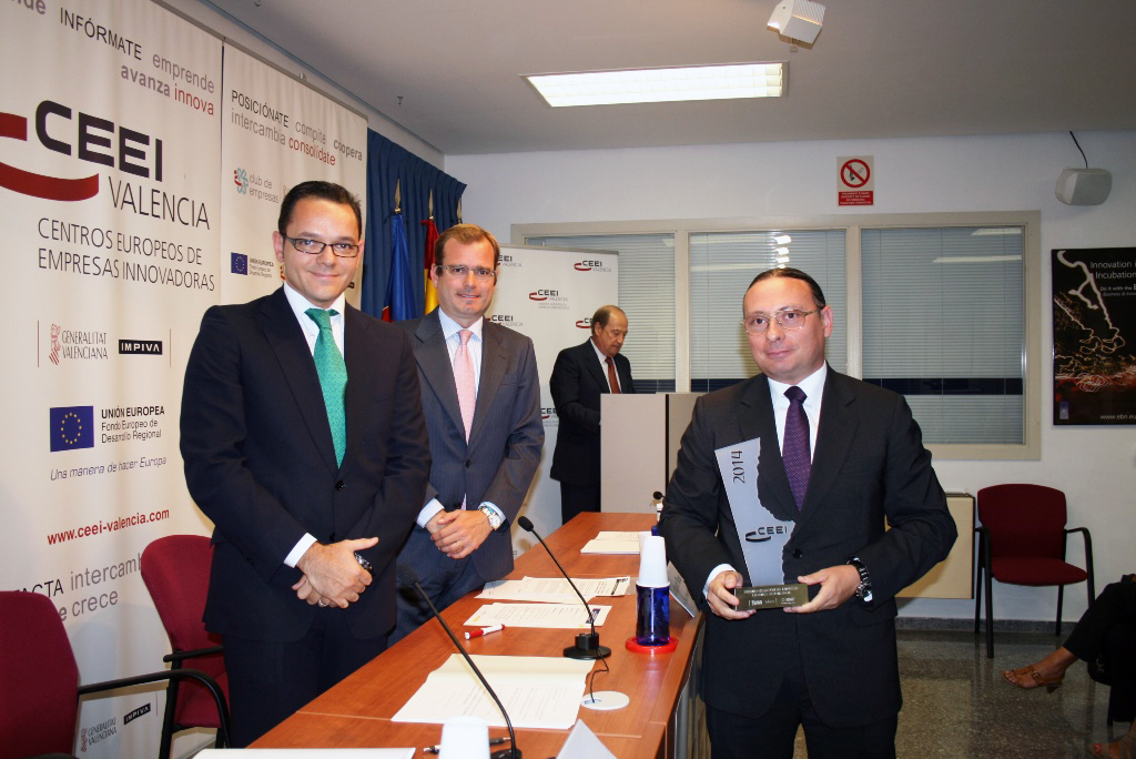 Lemon&Co recibiendo el premio en la categor�a de Creaci�n de Empresa