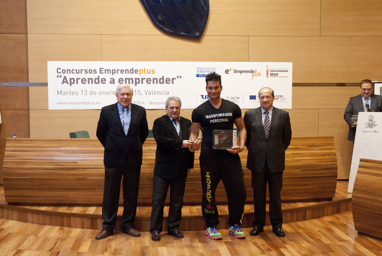 Alex Gimenez, ganador de Elevator Pitch