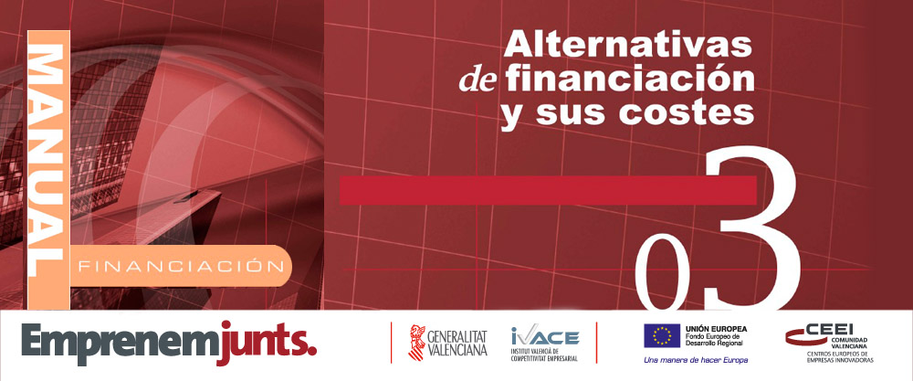 Alternativas de Financiaci�n y sus costes. Imagen Manuales