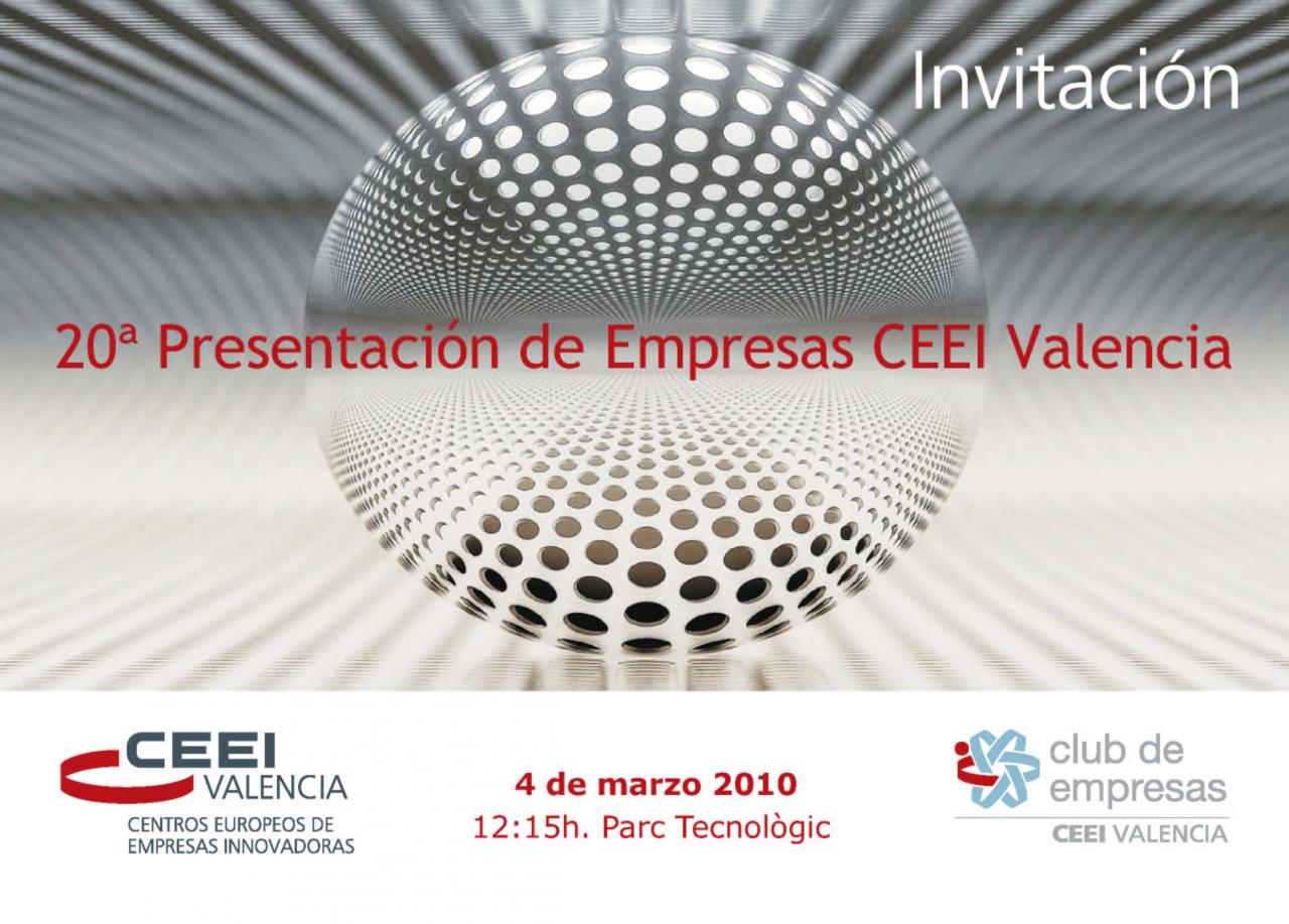 20� Presentaci�n de Empresas Innovadoras