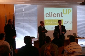 client up 3