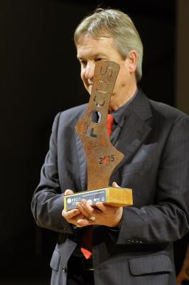 Francisco �lvarez en la entrega de premios Focus Innova Pyme